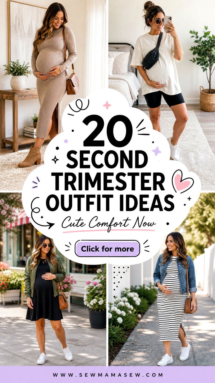 20 Second Trimester Outfit Ideas For Cute Comfort Now - 20 Second Trimester Outfit Ideas For Cute Comfort Now