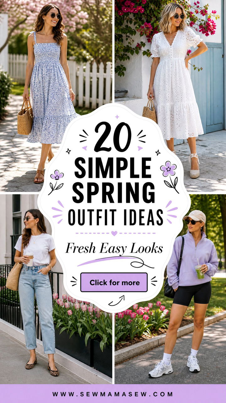 20 Simple Spring Outfit Ideas 2026 For Fresh Easy Looks - 20 Simple Spring Outfit Ideas 2026 For Fresh Easy Looks