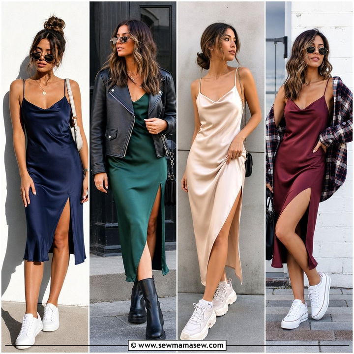 20 Slip Dress Outfits Inspo for Easy, Elegant Styling