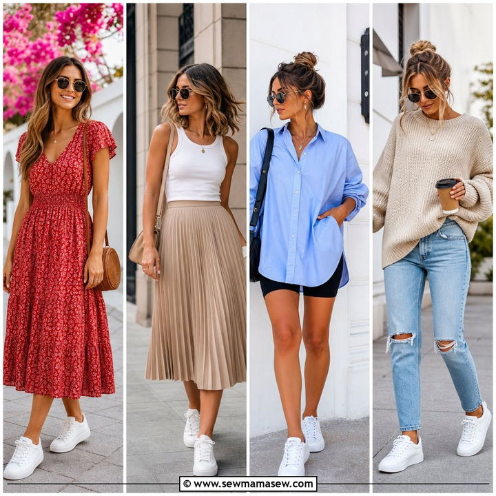 20 Sneaker Outfits Inspo for Cool, Casual Street Style