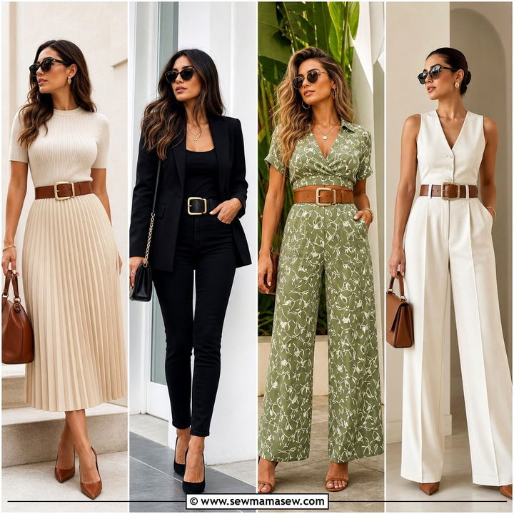 20 Spring Outfits With Statement Belt Ideas For Instant Polish