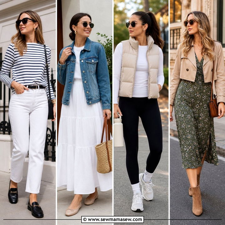 20 Spring Outfits for 55 Degree Weather That Feel Chic