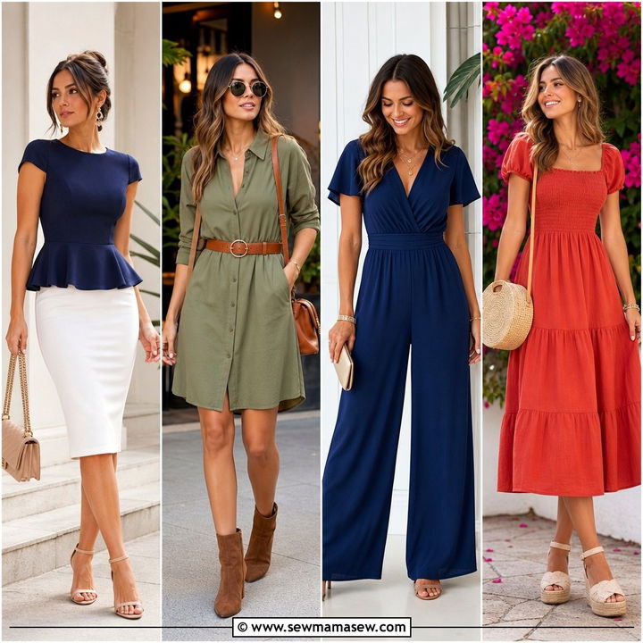 20 Spring Outfits for Women With Wide Hips: Flattering Fits