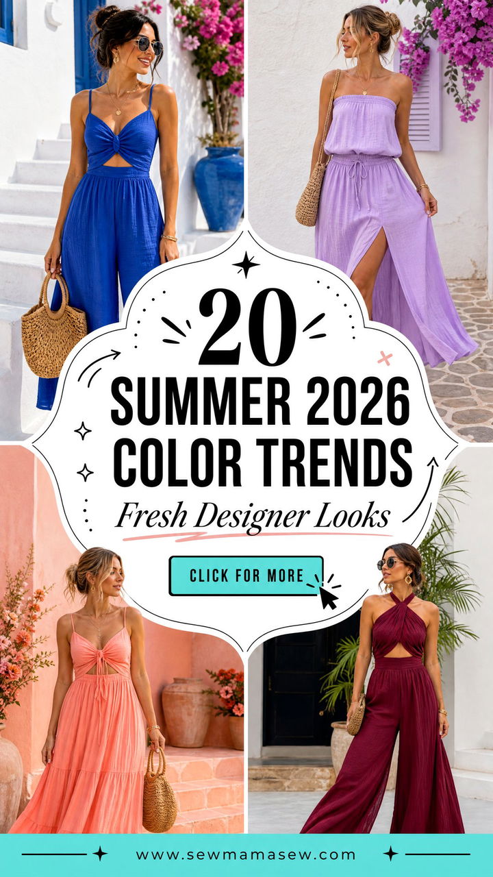 20 Summer 2026 Color Trends For Fresh Designer-Loved Looks - 20 Summer 2026 Color Trends For Fresh, Designer-Loved Looks
