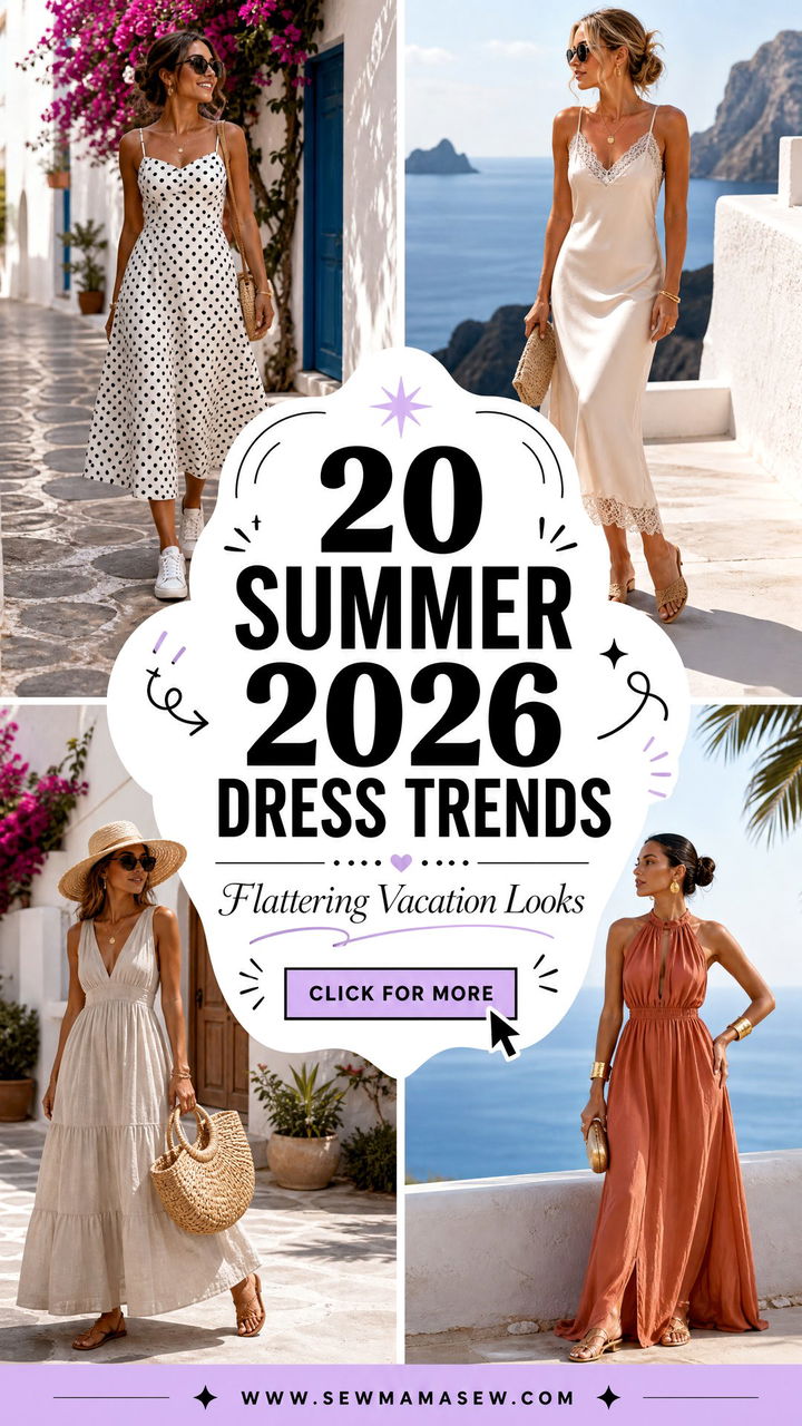 20 Summer 2026 Dress Trends For Flattering Vacation Looks - 20 Summer 2026 Dress Trends For Flattering Vacation Looks