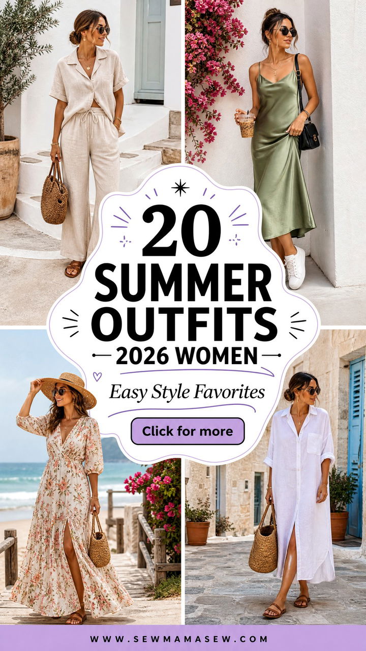 20 Summer Outfits 2026 Women Pinterest Loves For Easy Style - 20 Summer Outfits 2026 Women Pinterest Loves For Easy Style