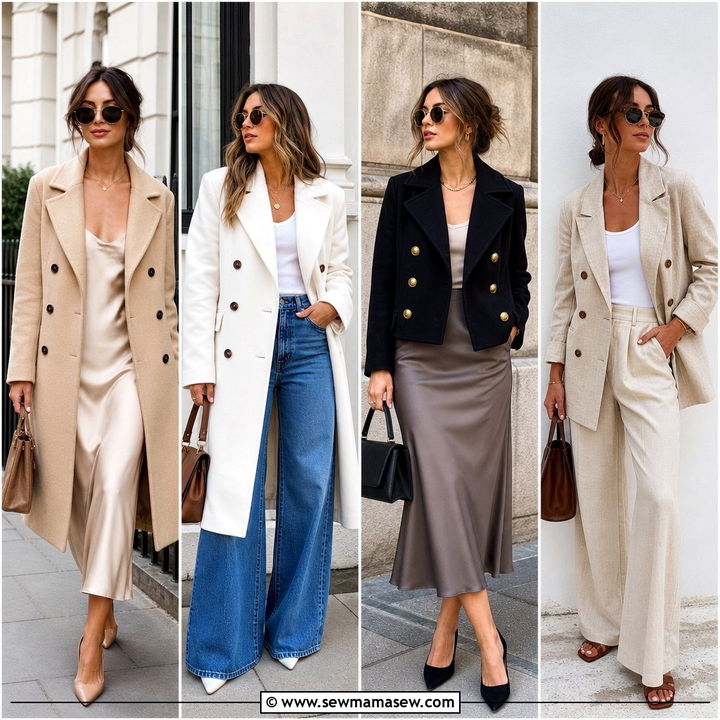 20 Summer Outfits With Pea Coat for Cool-Girl Layering Ideas