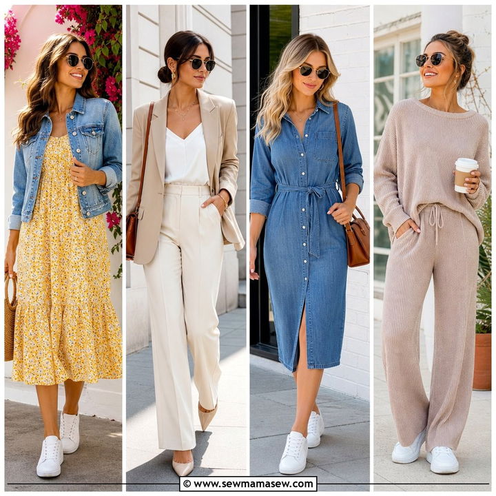 20 Summer Outfits for 50 Degree Weather to Stay Chic Outside