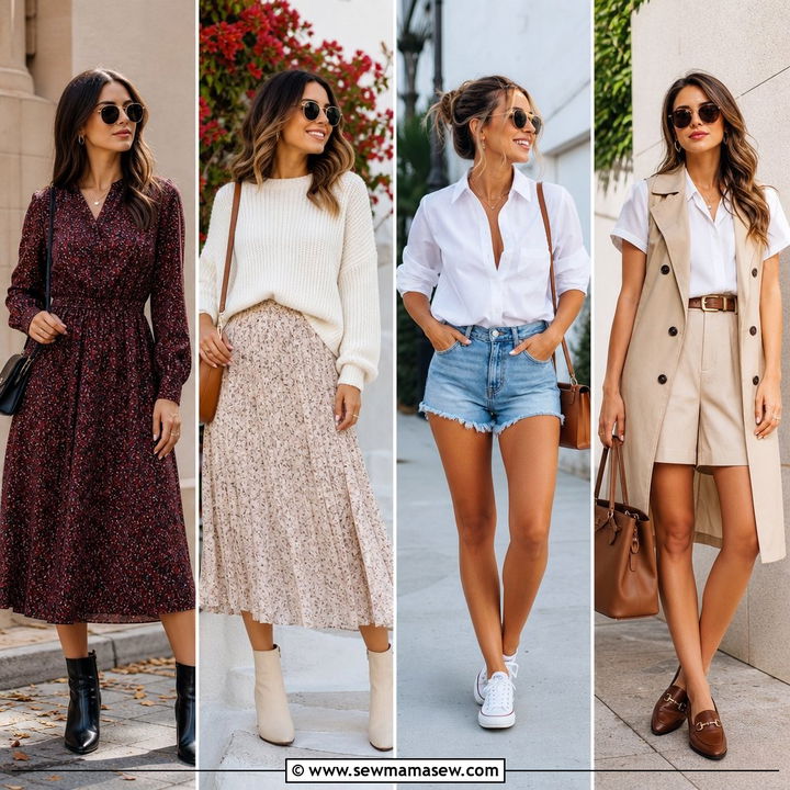 20 Summer Outfits for 55 Degree Weather With Cozy Layers