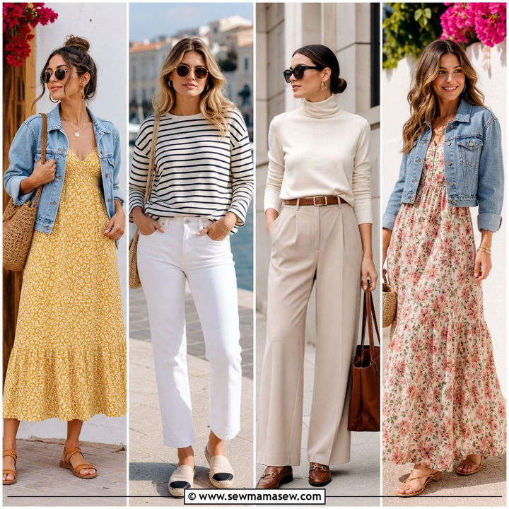 20 Summer Outfits for 60 Degree Weather With Easy Layers