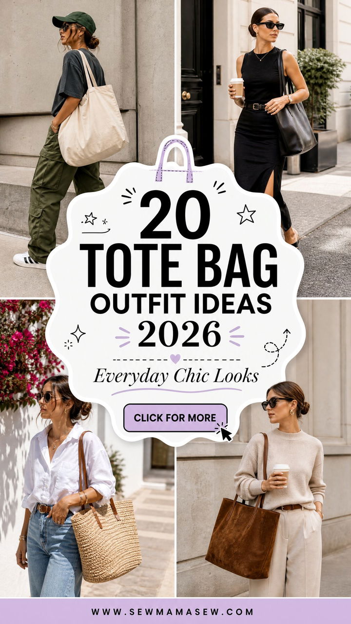 20 Tote Bag Outfit Ideas 2026 for Everyday Chic Looks - 20 Tote Bag Outfit Ideas 2026 for Everyday Chic Looks
