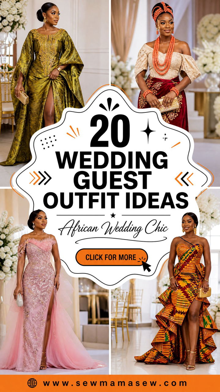 20 Wedding Guest Outfit Ideas African Wedding Chic Looks - 20 Wedding Guest Outfit Ideas African Wedding: Chic Looks