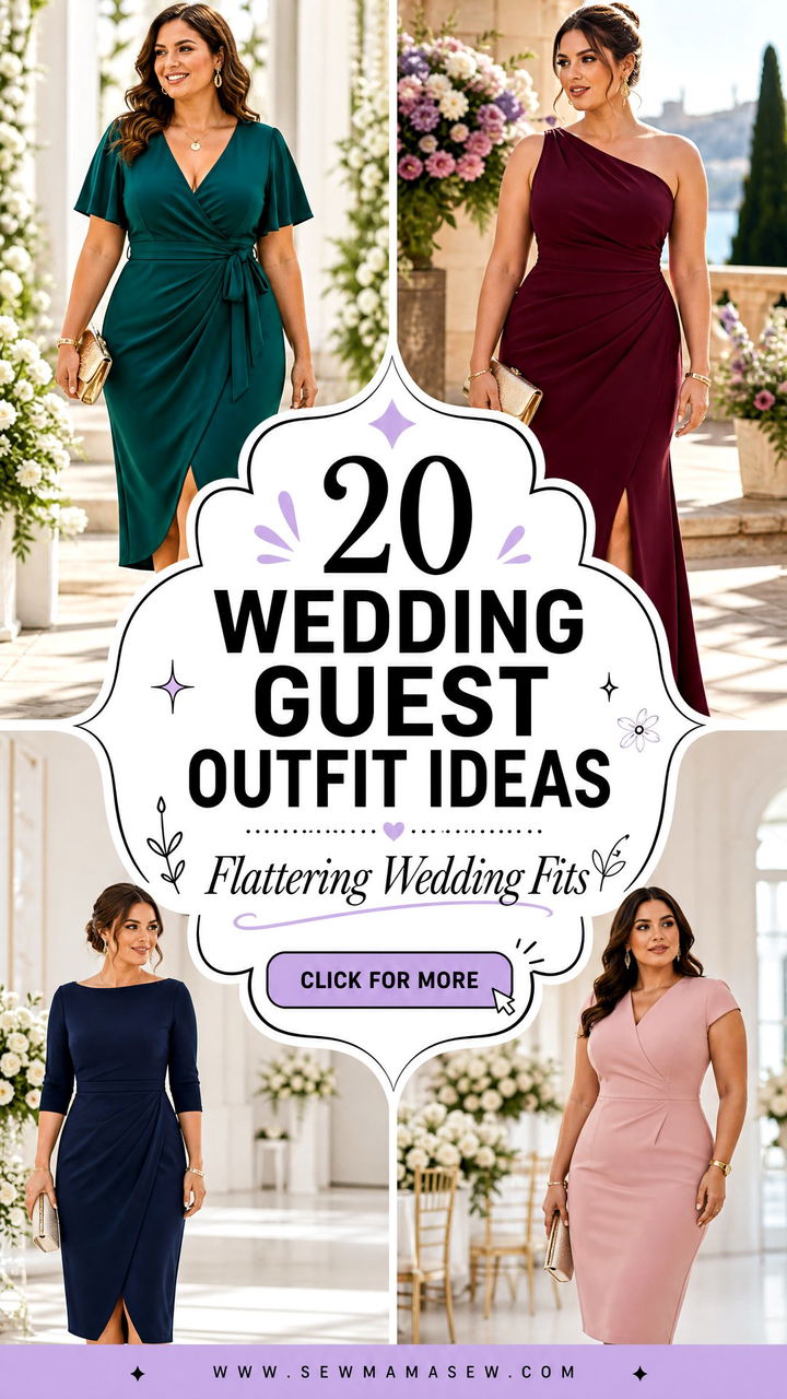 20 Wedding Guest Outfit Ideas Big Bust Flattering Fits - 20 Wedding Guest Outfit Ideas Big Bust: Flattering Fits