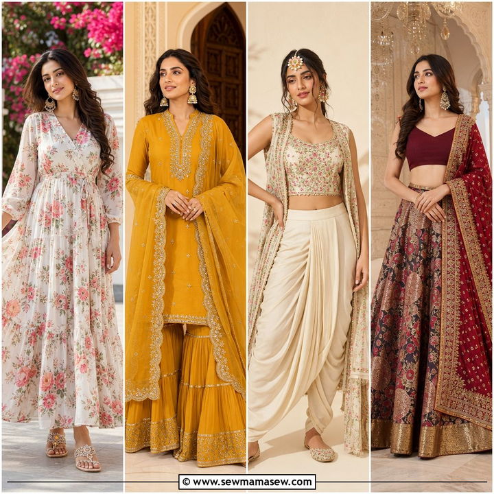 20 Wedding Guest Outfit Ideas Haldi Ceremony: Bright Looks