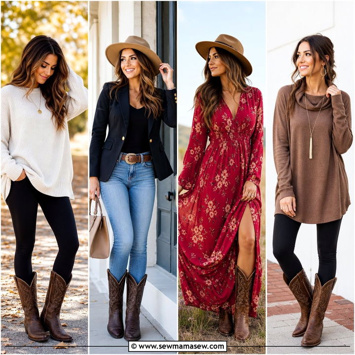 20 Western Outfit Ideas With Ariat Boots For Rodeo-Ready Looks