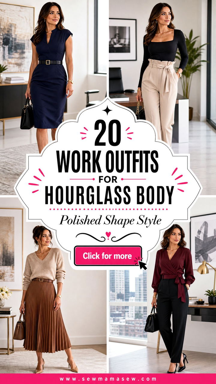 20 Work Outfits For Hourglass Body Polished Looks To Try - 20 Work Outfits For Hourglass Body: Polished Looks To Try