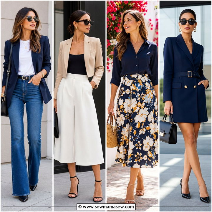 20 Work Outfits For Women With Tummy: Flattering Office Looks