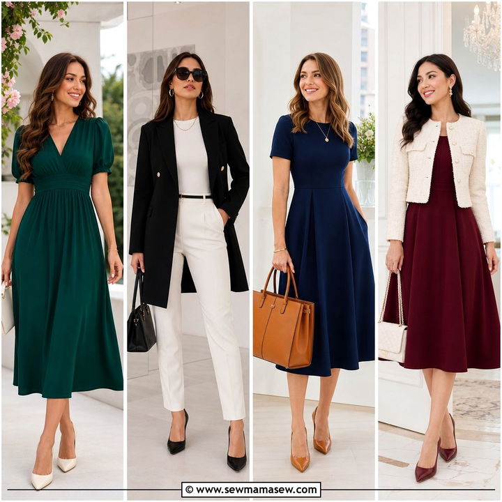 20 Work Outfits to Hide Belly Fat for Polished Office Days