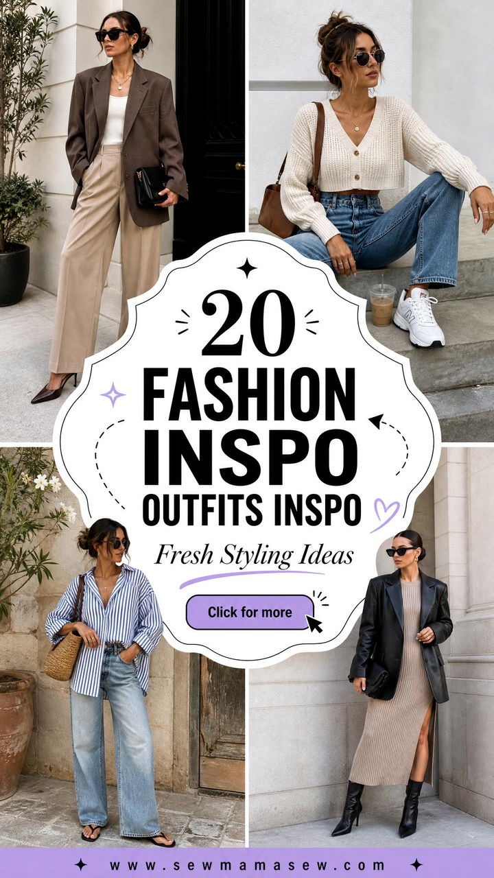 20 fashion inspo outfits inspo Fresh Styling Ideas to Try - 20 fashion inspo outfits inspo: Fresh Styling Ideas to Try