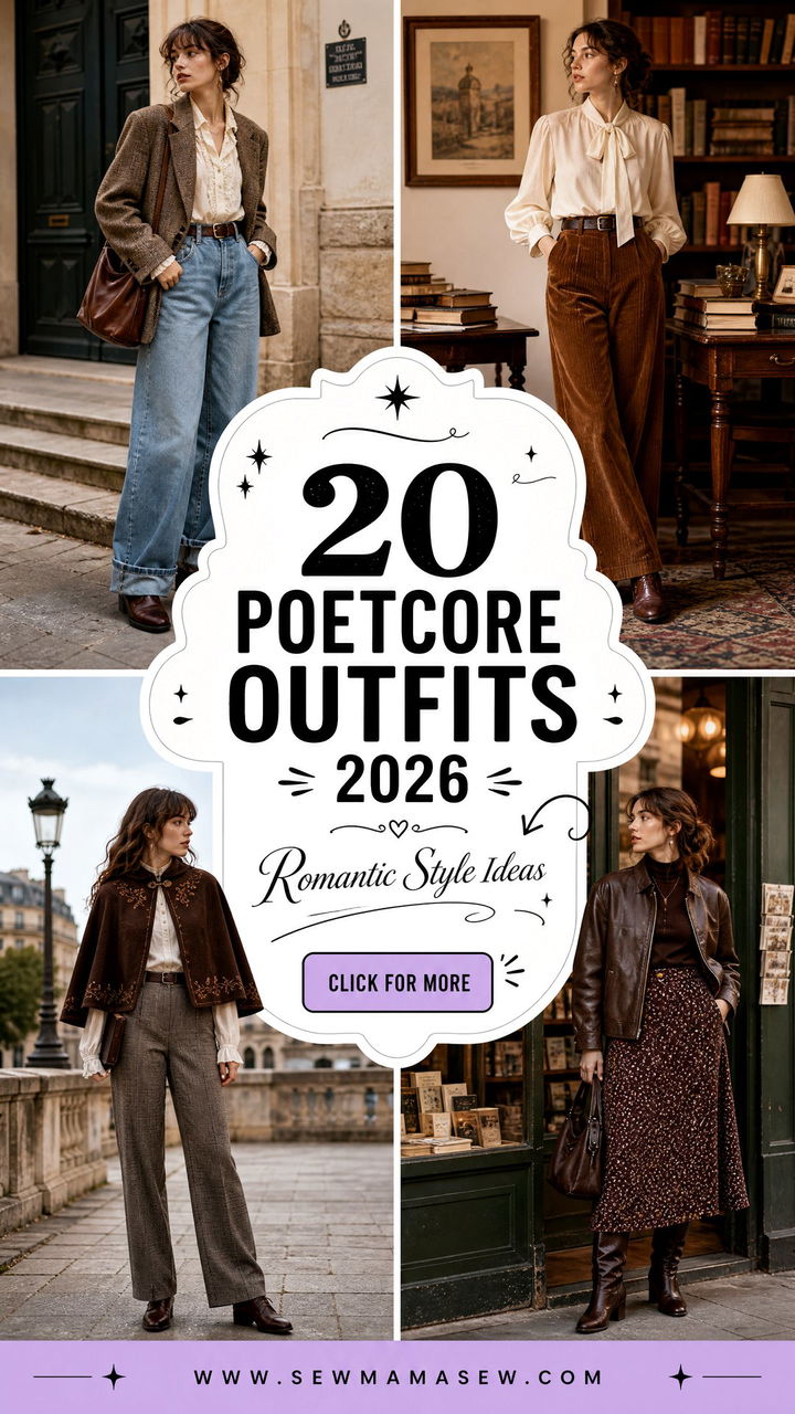 20 poetcore outfits 2026 Romantic Style Ideas to Wear - 20 poetcore outfits 2026: Romantic Style Ideas to Wear