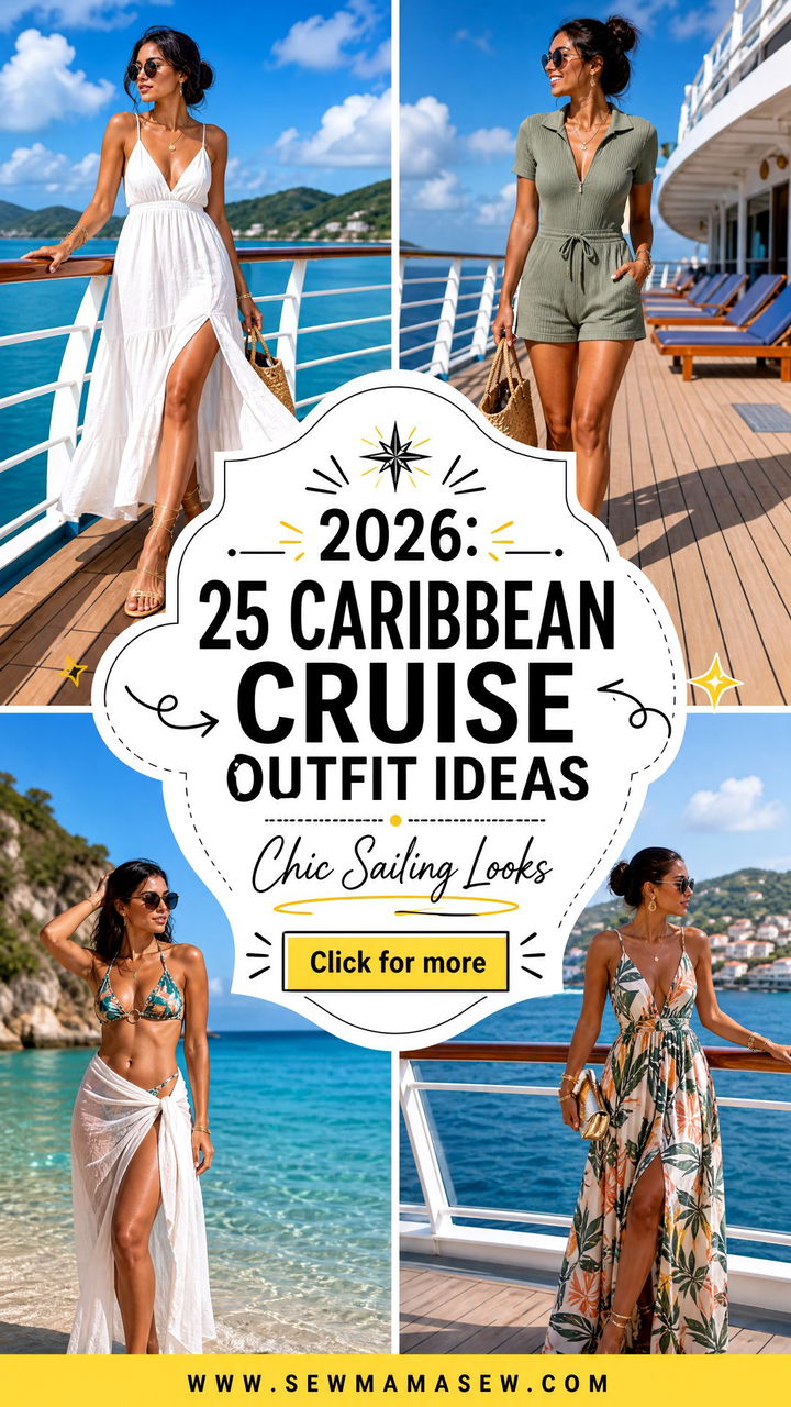 2026 25 Caribbean Cruise Outfit Ideas For Chic Sailings - 2026: 25 Caribbean Cruise Outfit Ideas For Chic Sailings