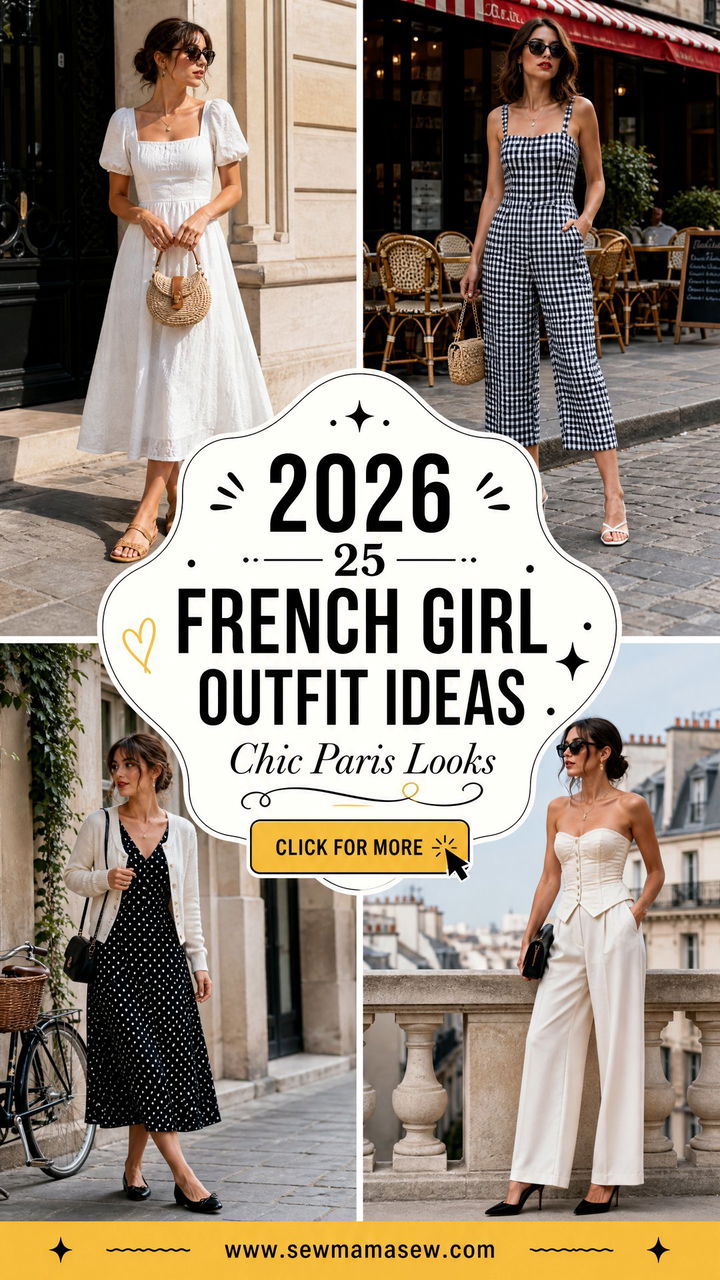 2026 25 French Girl Outfit Ideas Chic Looks to Copy Now - 2026 25 French Girl Outfit Ideas: Chic Looks to Copy Now