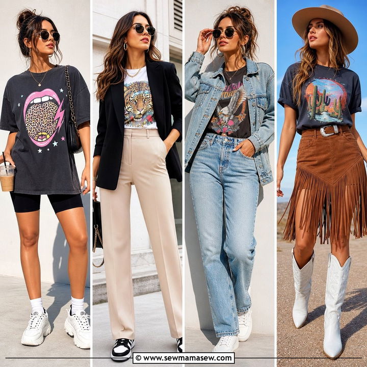 2026 25 Graphic T-Shirt Outfit Ideas for Cool Casual Looks