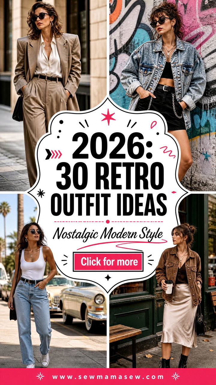 2026 30 Retro Outfit Ideas for Nostalgic Modern Style - 2026: 30 Retro Outfit Ideas for Nostalgic Modern Style