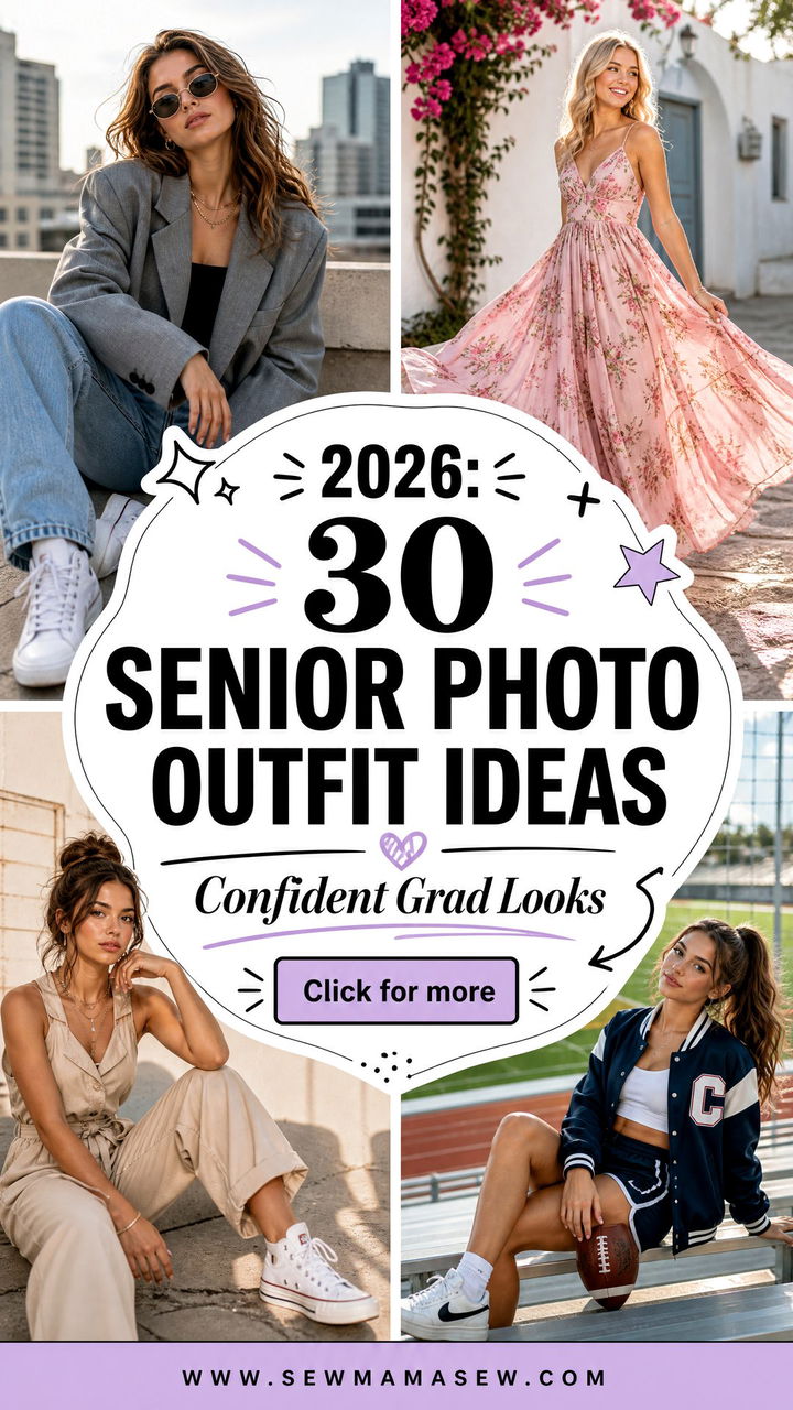 2026 30 Senior Photo Outfit Ideas for Confident Grads - 2026: 30 Senior Photo Outfit Ideas for Confident Grads