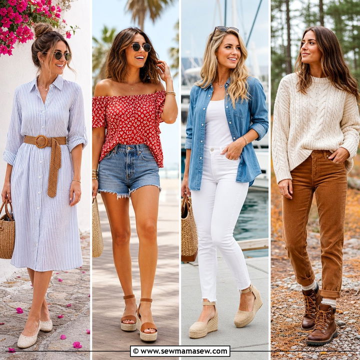 25 10 Day Travel Capsule Outfits For Stress-Free Packing