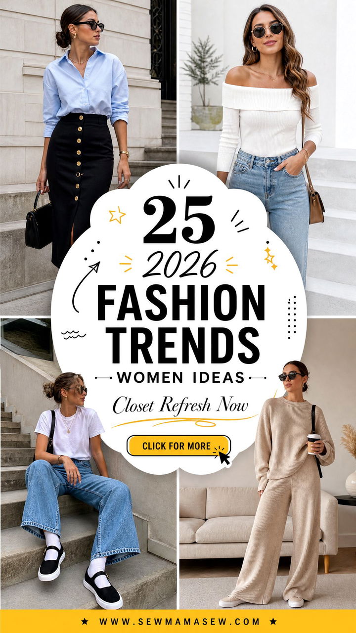 25 2026 Fashion Trends Women Ideas to Refresh Your Closet - 25 2026 Fashion Trends Women Ideas to Refresh Your Closet