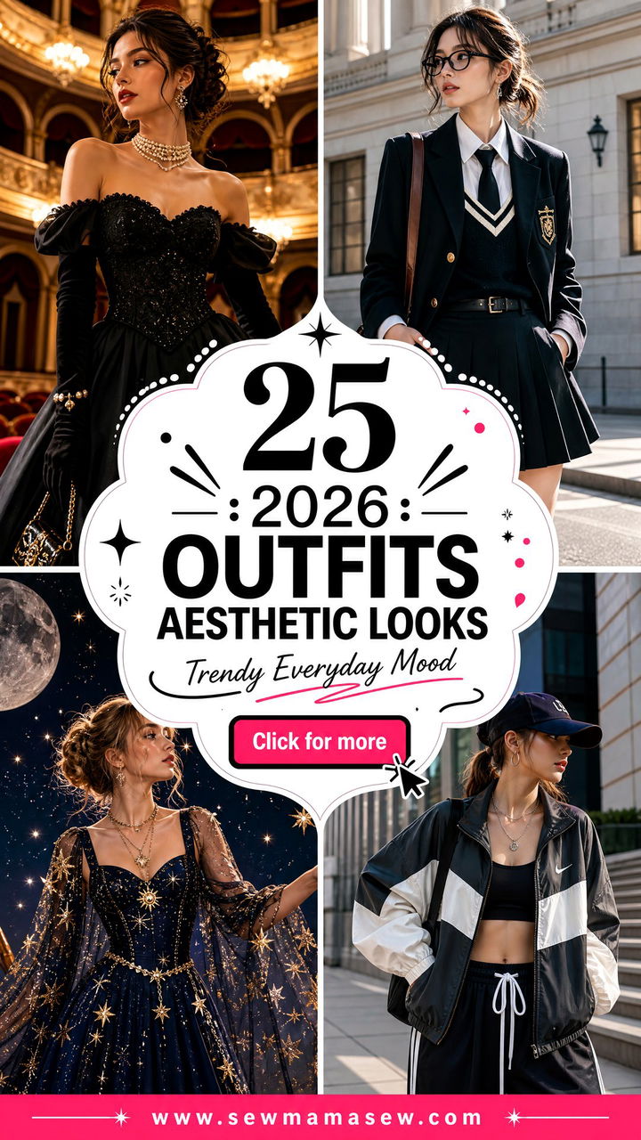 25 2026 Outfits Aesthetic Looks for Trendy Everyday Style - 25 2026 Outfits Aesthetic Looks for Trendy Everyday Style