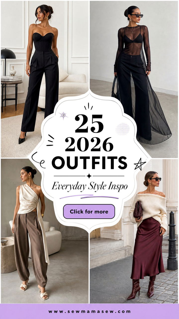 25 2026 Outfits For Chic Everyday Style Inspiration This Year - 25 2026 Outfits For Chic Everyday Style Inspiration This Year