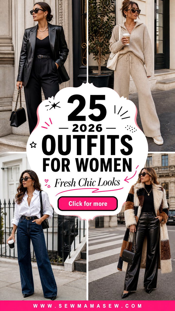 25 2026 Outfits For Women That Feel Fresh And Chic - 25 2026 Outfits For Women That Feel Fresh And Chic