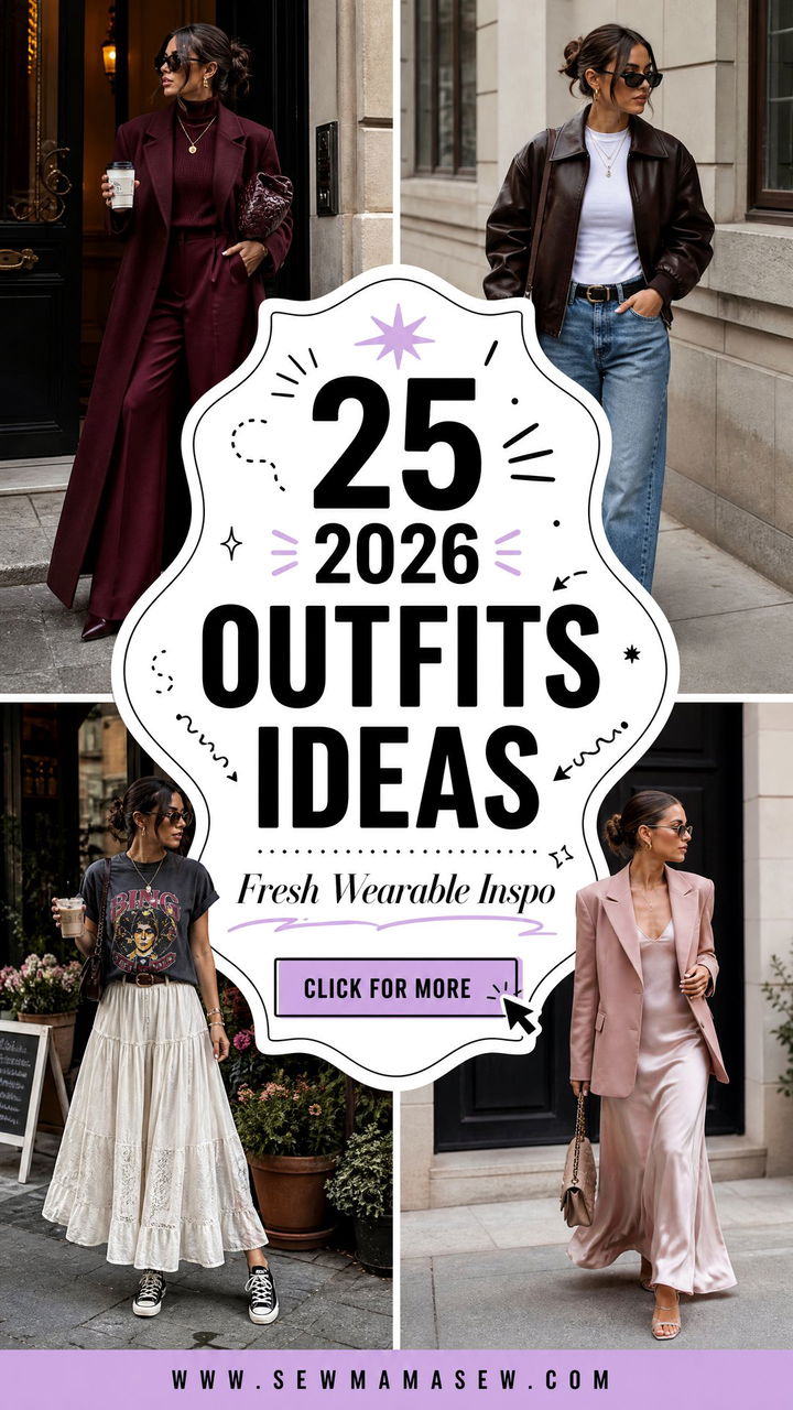 25 2026 Outfits Ideas for Fresh Wearable Style Inspiration - 25 2026 Outfits Ideas for Fresh, Wearable Style Inspiration