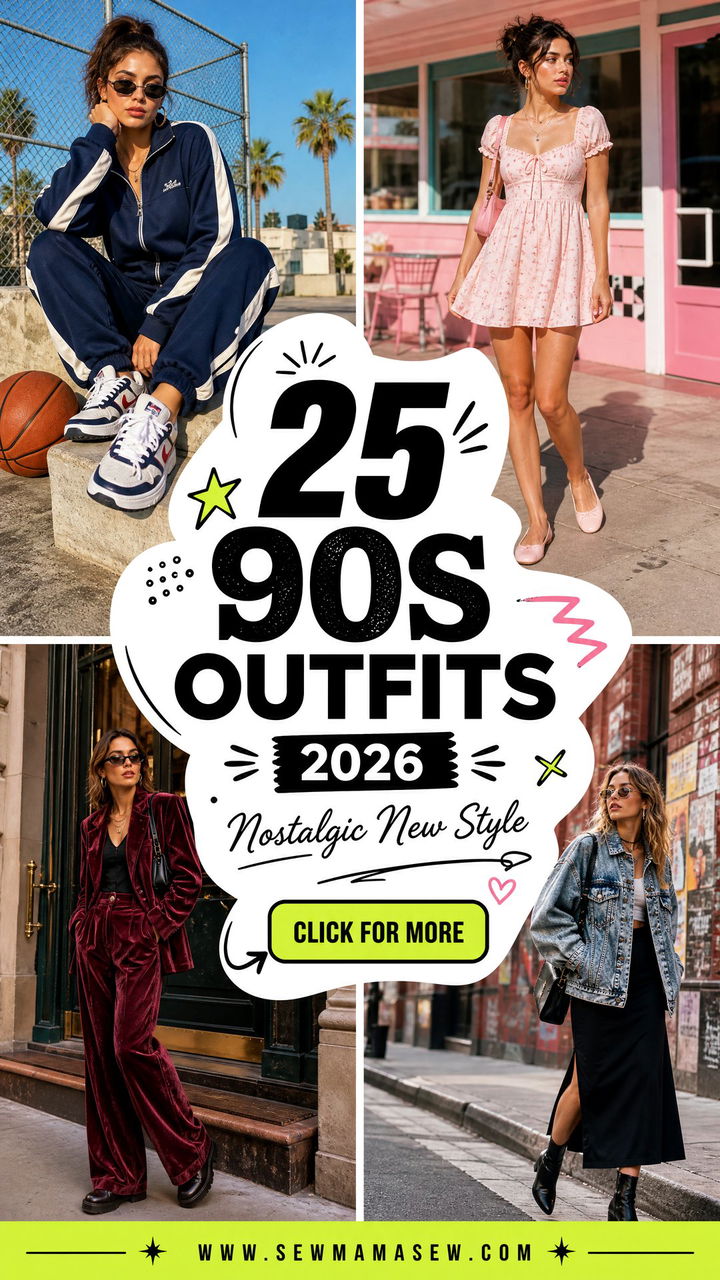 25 90s Outfits 2026 for Nostalgic Style That Feels New - 25 90s Outfits 2026 for Nostalgic Style That Feels New