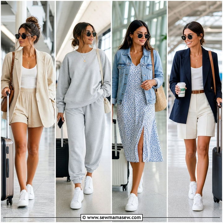 25 Airport Outfit Ideas Summer Europe Travel Style