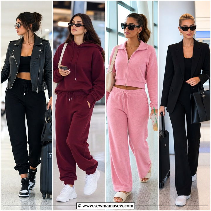 25 Airport Outfit Ideas With Matching Set Looks