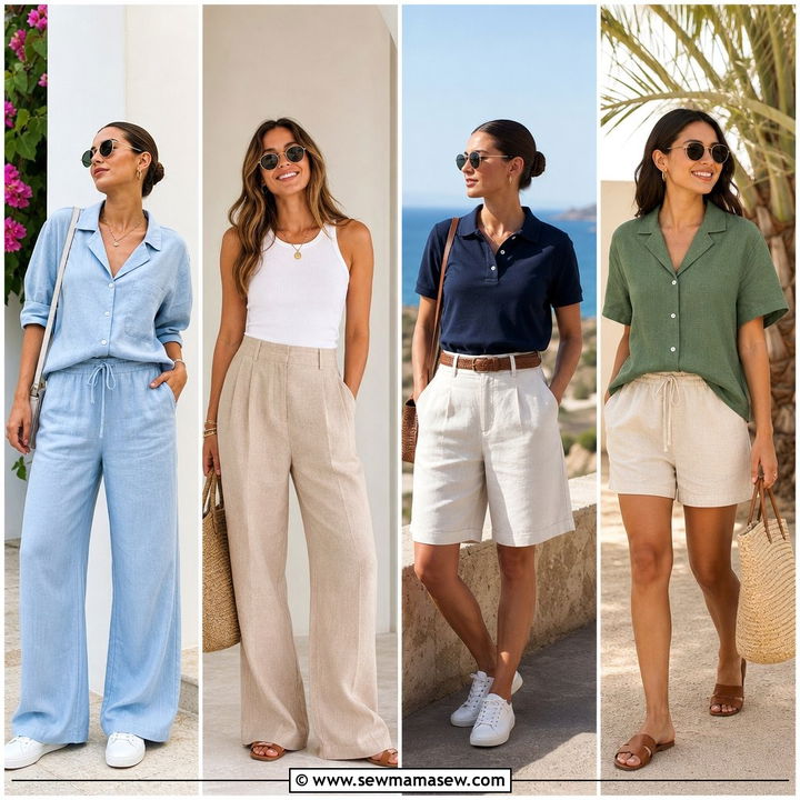 25 Airport Outfit Ideas for Beach Vacation: Breezy Looks