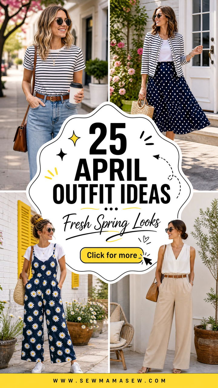 25 April Outfit Ideas 2026 Fresh Spring Looks To Try - 25 April Outfit Ideas 2026: Fresh Spring Looks To Try