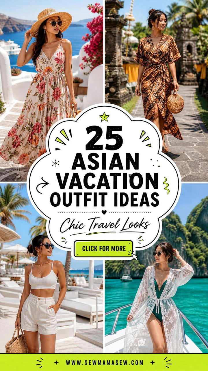 25 Asian Vacation Outfit Ideas Chic Travel Looks To Pack - 25 Asian Vacation Outfit Ideas: Chic Travel Looks To Pack