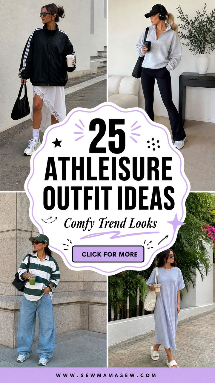 25 Athleisure Outfit Ideas 2026 Comfy Trend Looks - 25 Athleisure Outfit Ideas 2026: Comfy Trend Looks