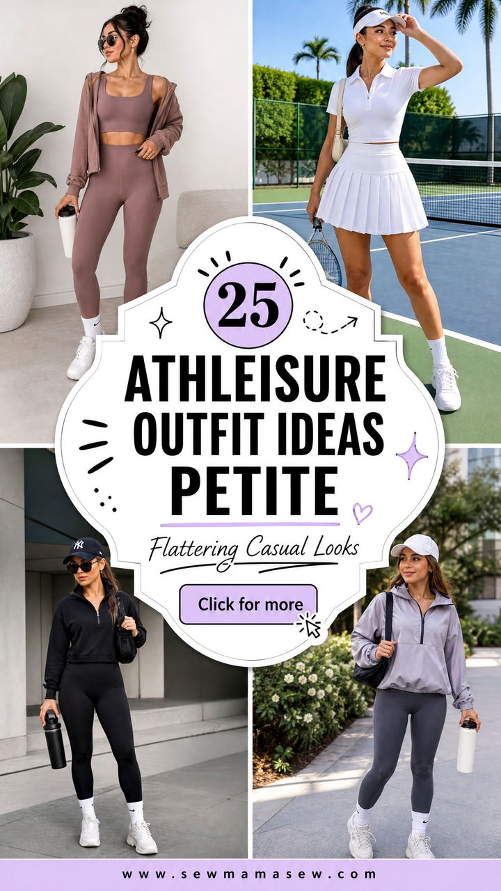 25 Athleisure Outfit Ideas Petite Flattering Casual Looks - 25 Athleisure Outfit Ideas Petite: Flattering Casual Looks