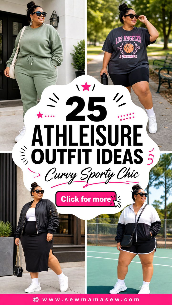 25 Athleisure Outfit Ideas Plus Size Women Need Now - 25 Athleisure Outfit Ideas Plus Size Women Need Now