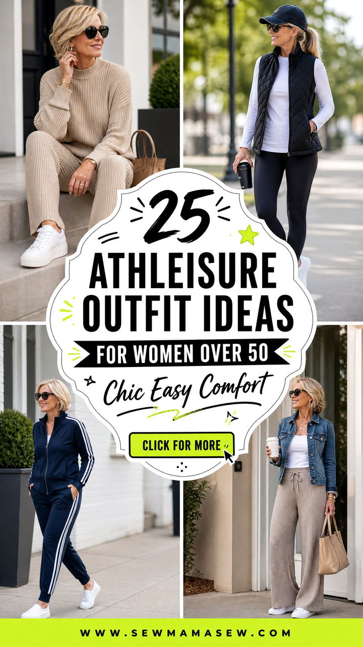 25 Athleisure Outfit Ideas for Women Over 50 Chic Ease - 25 Athleisure Outfit Ideas for Women Over 50: Chic Ease