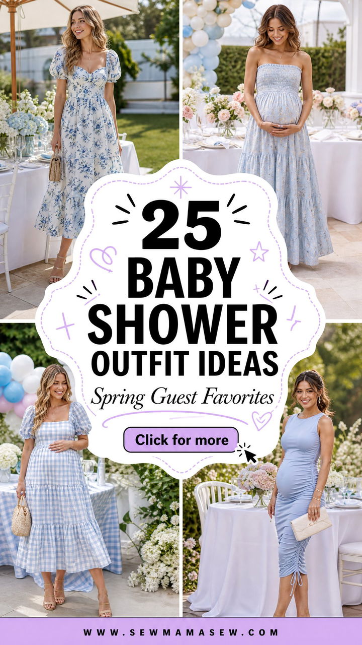 25 Baby Shower Outfit Ideas Spring Guests Love This Season - 25 Baby Shower Outfit Ideas Spring Guests Love This Season