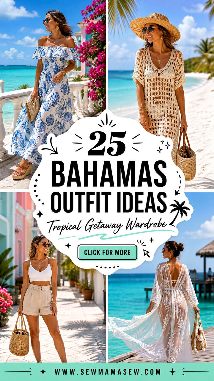 25 Bahamas Outfit Ideas for a Chic Tropical Getaway Wardrobe - 25 Bahamas Outfit Ideas for a Chic Tropical Getaway Wardrobe