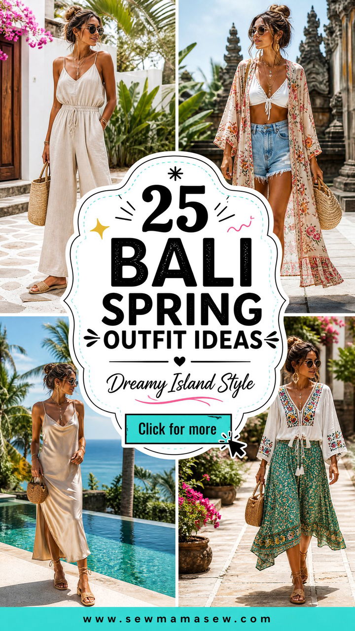 25 Bali Spring Outfit Ideas for Dreamy Island Getaways - 25 Bali Spring Outfit Ideas for Dreamy Island Getaways