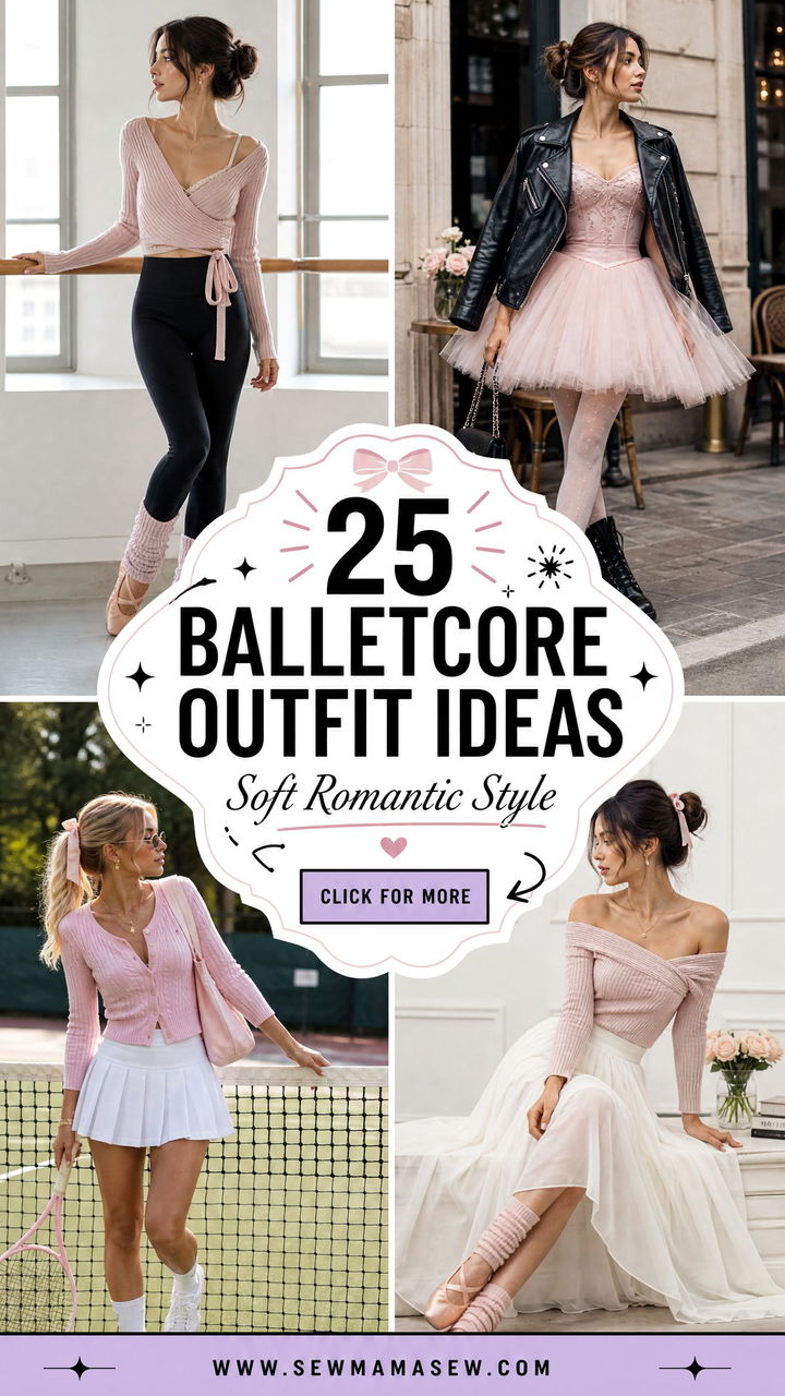 25 Balletcore Outfit Ideas for Soft Romantic Everyday Style - 25 Balletcore Outfit Ideas for Soft Romantic Everyday Style