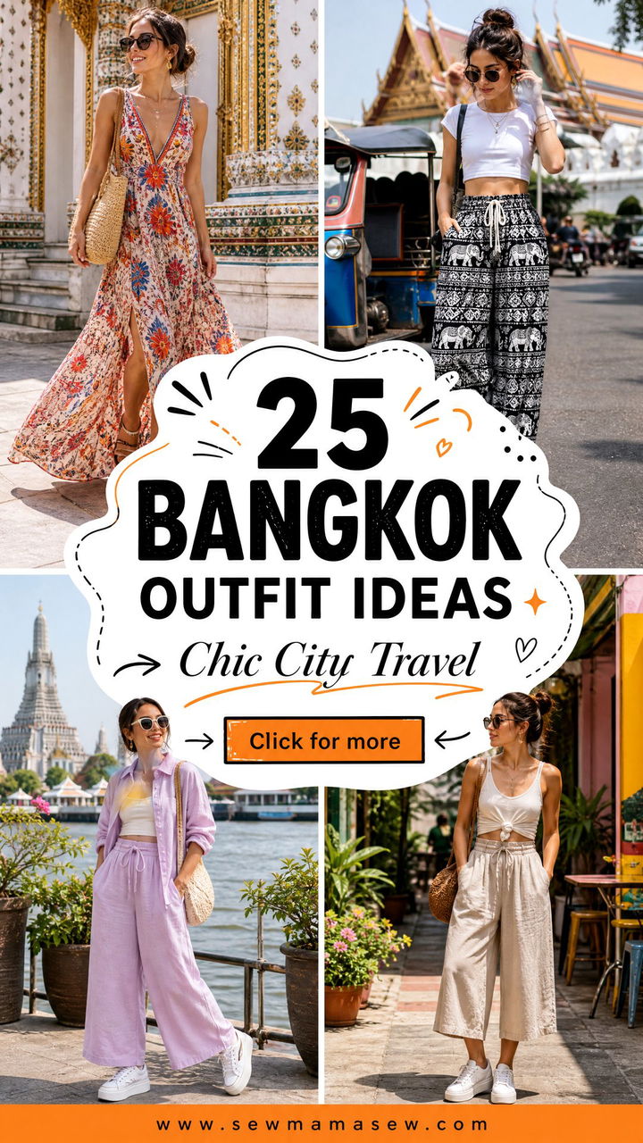 25 Bangkok Outfit Ideas for Chic City Travel Style Now - 25 Bangkok Outfit Ideas for Chic City Travel Style Now